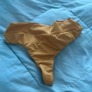 High wasted Carmel bikini bottoms